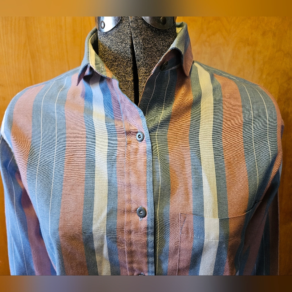 VINTAGE LEE 70's size 7/8 button-down - Picture 3 of 9